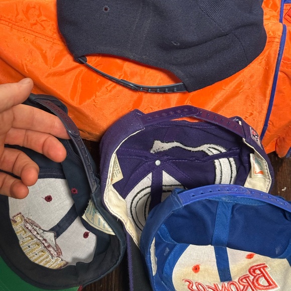 Vintage Broncos, Rockies, Nuggets hats and Broncos Duffle bag - Picture 6 of 8